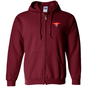 Pittsburgh Condors Full Zip Hoodie ABA Basketball Team color Maroon Pittsburgh Condors Full Zip Hoodie ABA Basketball Team color Maroon