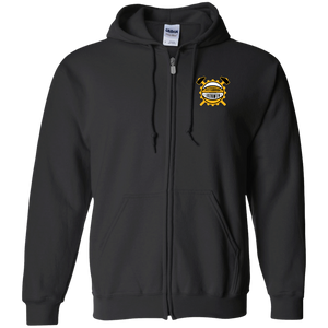 Pittsburgh Ironmen Full Zip Hoodie NBA Basketball Team color Black