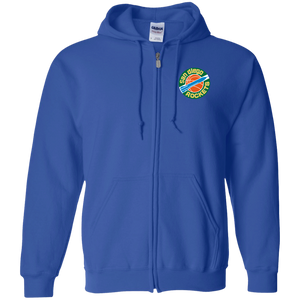 San Diego Rockets Full Zip Hoodie NBA Basketball Team color Royal Blue