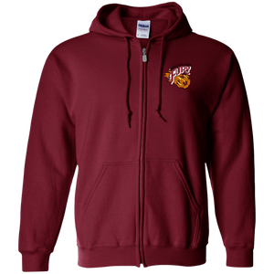 Philadelphia Fury Full Zip Hoodie NASL Soccer Team color Maroon Philadelphia Fury Full Zip Hoodie NASL Soccer Team color Maroon