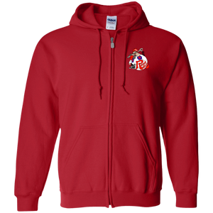 Tulsa Roughnecks Full Zip Hoodie NASL Soccer Team color Red Tulsa Roughnecks Full Zip Hoodie NASL Soccer Team color Red
