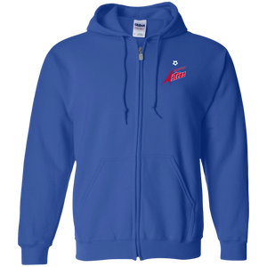 Boston Astros Full Zip Hoodie ASL Soccer Team color Royal Blue Boston Astros Full Zip Hoodie ASL Soccer Team color Royal Blue
