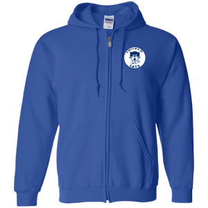 Chicago Cats Full Zip Hoodie ASL Soccer Team color Royal Blue Chicago Cats Full Zip Hoodie ASL Soccer Team color Royal Blue