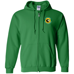 Oakland Buccaneers Full Zip Hoodie ASL Soccer Team color Green Oakland Buccaneers Full Zip Hoodie ASL Soccer Team color Green