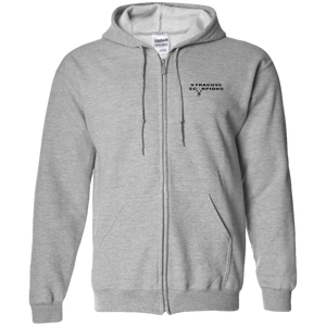 Syracuse Scorpions Full Front Zip Hoodie ASL Soccer Team color Sport Grey Syracuse Scorpions Full Front Zip Hoodie ASL Soccer Team color Sport Grey