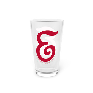Evansville Crimson Giants Pint Glass 16oz NFL Football Team Drinkware Evansville Crimson Giants Pint Glass 16oz NFL Football Team Drinkware