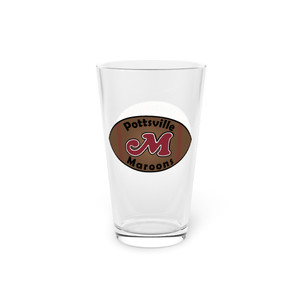 Pottsville Maroons Pint Glass 16oz NFL Football Team Drinkware Pottsville Maroons Pint Glass 16oz NFL Football Team Drinkware
