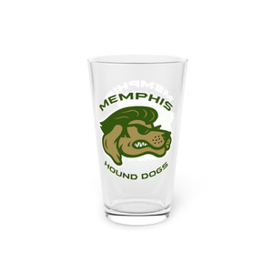 Memphis Hound Dogs Pint Glass 16oz NFL Football Team Drinkware Memphis Hound Dogs Pint Glass 16oz NFL Football Team Drinkware