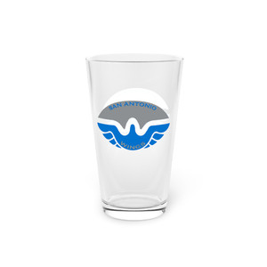 San Antonio Wings Pint Glass 16 Ounce WFL Football Team Collectible Drinkware San Antonio Wings Pint Glass 16 Ounce WFL Football Team Collectible Drinkware