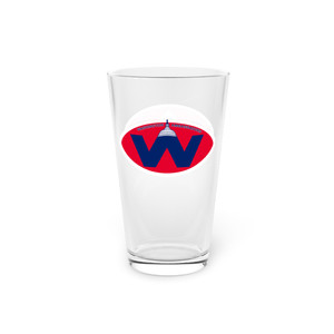 Washington Ambassadors Sun Pint Glass 16 Ounce WFL Football Team Collectible Drinkware Washington Ambassadors Sun Pint Glass 16 Ounce WFL Football Team Collectible Drinkware