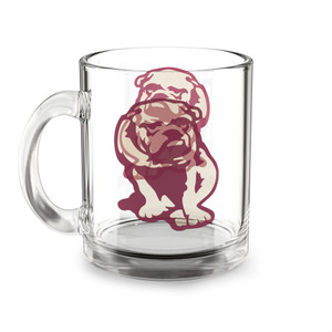 Canton Bulldogs NFL Glass Mug 10oz - NFL Football Team Canton Bulldogs NFL Glass Mug 10oz - NFL Football Team