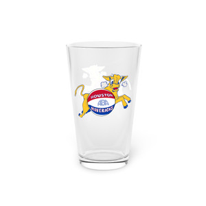 Houston Mavericks Beer Pint Glass 16 oz ABA Basketball Team Collectible Drinkware Houston Mavericks Beer Pint Glass 16 oz ABA Basketball Team Collectible Drinkware
