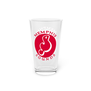 Memphis Sounds Pint Beer Glass 16 oz ABA Basketball Team Collectible Drinkware Memphis Sounds Pint Beer Glass 16 oz ABA Basketball Team Collectible Drinkware