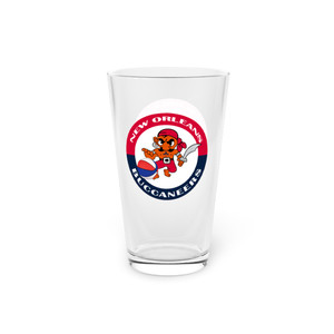 New Orleans Buccaneers Pint Beer Glass 16 oz ABA Basketball Team Collectible Drinkware New Orleans Buccaneers Pint Beer Glass 16 oz ABA Basketball Team Collectible Drinkware