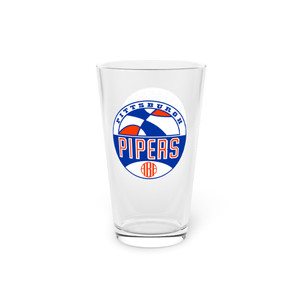 Pittsburgh Pipers Pint Beer Glass 16 oz ABA Basketball Team Collectible Drinkware Pittsburgh Pipers Pint Beer Glass 16 oz ABA Basketball Team Collectible Drinkware