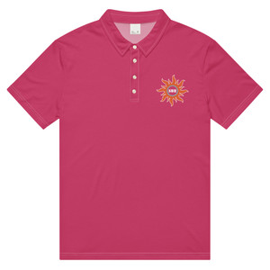 Southern California Sun Slim Fit Polo Shirt WFL Football Team color Magenta Southern California Sun Slim Fit Polo Shirt WFL Football Team color Magenta