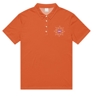 Southern California Sun Slim Fit Polo Shirt WFL Football Team color Orange Southern California Sun Slim Fit Polo Shirt WFL Football Team color Orange