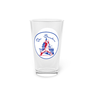 Washington Senators Pint Geer Glass 16 ounce MLB Baseball Team Collectible