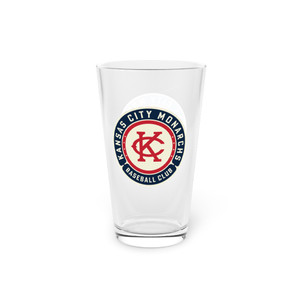 Kansas City Monarchs Pint Beer Glass 16 Ounce Negro Leagues Baseball Team Collection Drinkware Kansas City Monarchs Pint Beer Glass 16 Ounce Negro Leagues Baseball Team Collection Drinkware