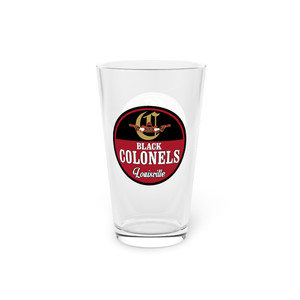 Louisville Black Colonels Pint Beer Glass 16 Ounce Negro Leagues Baseball Team Collectible Drinkware Louisville Black Colonels Pint Beer Glass 16 Ounce Negro Leagues Baseball Team Collectible Drinkware