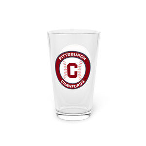 Pittsburgh Crawfords Pint Beer Glass 16 Ounce Negro Leagues Baseball Team Collectible Drinkware Pittsburgh Crawfords Pint Beer Glass 16 Ounce Negro Leagues Baseball Team Collectible Drinkware