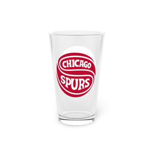 Chicago Spurs Pint Beer Glass 16 Ounce NASL Soccer Team Collectible Drinkware Chicago Spurs Pint Beer Glass 16 Ounce NASL Soccer Team Collectible Drinkware