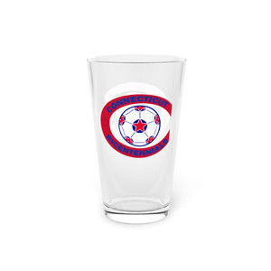 Connecticut Bicentennials Pint Beer Glass 16 Ounce NASL Soccer Team Collectible Drinkware Connecticut Bicentennials Pint Beer Glass 16 Ounce NASL Soccer Team Collectible Drinkware