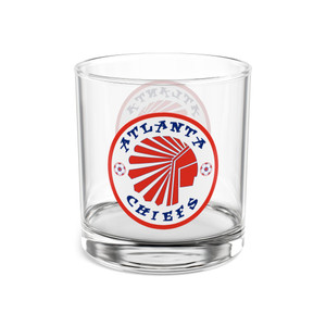 Atlanta Chiefs Rocks Whisky Glass 10 Ounce NASL Soccer Team Collectible Drinkware Atlanta Chiefs Rocks Whisky Glass 10 Ounce NASL Soccer Team Collectible Drinkware