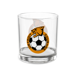 Detroit Cougars Whisky Glass 10 Ounce NASL Soccer Team Collectible Drinkware Detroit Cougars Whisky Glass 10 Ounce NASL Soccer Team Collectible Drinkware