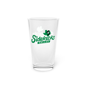 Dallas Sidekicks Pint Beer Glass 16 Ounce MISL Soccer Team Collectible Drinkware Dallas Sidekicks Pint Beer Glass 16 Ounce MISL Soccer Team Collectible Drinkware