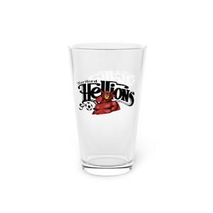 Hartford Hellions Pint Beer Glass 16 Ounce MISL Soccer Team Collectible Drinkware Hartford Hellions Pint Beer Glass 16 Ounce MISL Soccer Team Collectible Drinkware