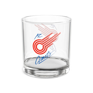 Kansas City Comets Rocks Whisky Glass 10 Ounce MISL Soccer Team Collectible Drinkware Kansas City Comets Rocks Whisky Glass 10 Ounce MISL Soccer Team Collectible Drinkware