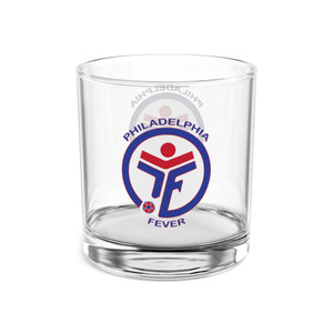 Philadelphia Fever Rocks Whisky Glass 10 Ounce MISL Soccer Team Collectible Drinkware Philadelphia Fever Rocks Whisky Glass 10 Ounce MISL Soccer Team Collectible Drinkware