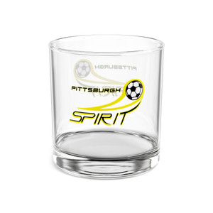 Pittsburgh Spirit Rocks Whisky Glass 10 Ounce MISL Soccer Team Collectible Drinkware Pittsburgh Spirit Rocks Whisky Glass 10 Ounce MISL Soccer Team Collectible Drinkware