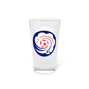 New England Oceaneers Pint Beer Glass 16 Ounce ASL Soccer Team Collectible Drinkware New England Oceaneers Pint Beer Glass 16 Ounce ASL Soccer Team Collectible Drinkware