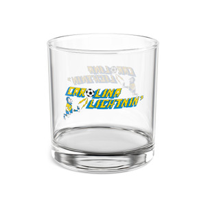 Carolina Lightnin' Rocks Whisky Glass 10 Ounce ASL Soccer Team Collectible Drinkware Carolina Lightnin' Rocks Whisky Glass 10 Ounce ASL Soccer Team Collectible Drinkware
