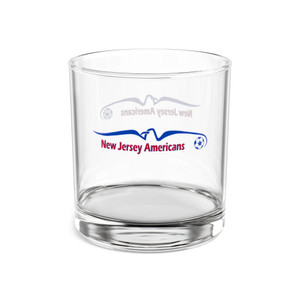 New Jersey Americans Rocks Whisky Glass 10 Ounce ASL Soccer Team Collectible Drinkware New Jersey Americans Rocks Whisky Glass 10 Ounce ASL Soccer Team Collectible Drinkware