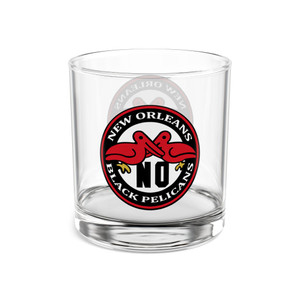 New Orleans Black Pelicans Rocks Whisky Glass 10 Ounce Negro Leagues Baseball Team Collectible Drinkware New Orleans Black Pelicans Rocks Whisky Glass 10 Ounce Negro Leagues Baseball Team Collectible Drinkware
