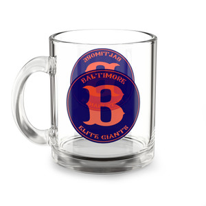 Baltimore Elite Giants Glass Beer Mug 10 Ounce Negro Leagues Baseball Team Collectible Drinkware Baltimore Elite Giants Glass Beer Mug 10 Ounce Negro Leagues Baseball Team Collectible Drinkware