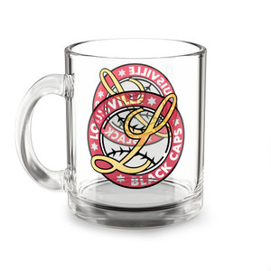 Louisville Black Caps Glass Beer Mug 10 Ounce Capacity Negro League Baseball Team Collectible Drinkware Louisville Black Caps Glass Beer Mug 10 Ounce Capacity Negro League Baseball Team Collectible Drinkware