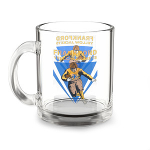 Frankford Yellow Jackets Glass Beer Mug 10 Ounce Capacity NFL Football Team Collectible Drinkware Frankford Yellow Jackets Glass Beer Mug 10 Ounce Capacity NFL Football Team Collectible Drinkware