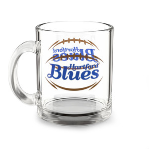 Hartford Blues Glass Beer Mug 10 Ounce Capacity NFL Football Team Collectible Drinkware Hartford Blues Glass Beer Mug 10 Ounce Capacity NFL Football Team Collectible Drinkware