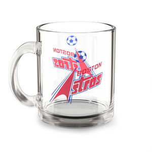 Boston Astros Glass Beer Mug 10 Ounce ASL Soccer Team Collectible Drinkware Boston Astros Glass Beer Mug 10 Ounce ASL Soccer Team Collectible Drinkware
