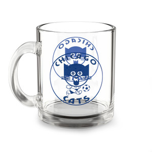 Chicago Cats Glass Beer Mug 10 Ounce ASL Soccer Team Collectible Drinkware Chicago Cats Glass Beer Mug 10 Ounce ASL Soccer Team Collectible Drinkware