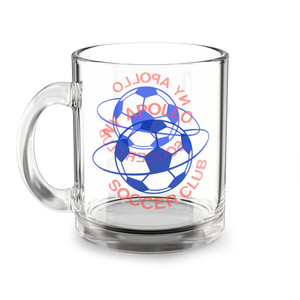 New York Apollo Glass Beer Mug 10 Ounce ASL Soccer Team Collectible Drinkware New York Apollo Glass Beer Mug 10 Ounce ASL Soccer Team Collectible Drinkware