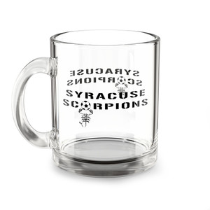 Syracuse Scorpions Glass Beer Mug 10 Ounce ASL Soccer Team Collectible Drinkware Syracuse Scorpions Glass Beer Mug 10 Ounce ASL Soccer Team Collectible Drinkware