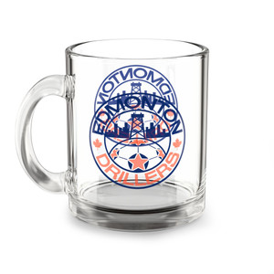 Edmonton Drillers Glass Beer Mug 10 Ounce Capacity NASL Soccer Team Collectible Drinkware Edmonton Drillers Glass Beer Mug 10 Ounce Capacity NASL Soccer Team Collectible Drinkware