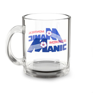 Montreal Manic Glass Beer Mug 10 Ounce Capacity NASL Soccer Team Collectible Drinkware Montreal Manic Glass Beer Mug 10 Ounce Capacity NASL Soccer Team Collectible Drinkware