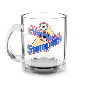Oakland Stompers Glass Beer Mug 10 Ounce Capacity NASL Soccer Team Collectible Drinkware Oakland Stompers Glass Beer Mug 10 Ounce Capacity NASL Soccer Team Collectible Drinkware