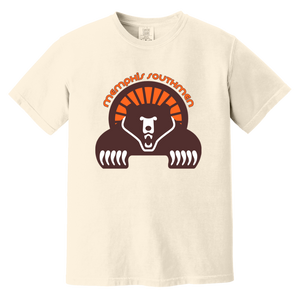 Memphis Southmen T-shirt Heavyweight WFL Football Team Fan Apparel Tee color Ivory